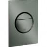 Plaque actionnement des toilettes GROHE Nova Cosmopolitan S 37601 2-M/Start&Stopp graphite dur