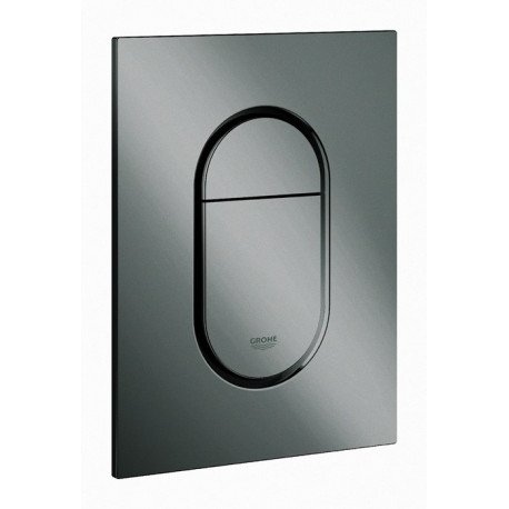 Plaque actionnement des toilettes GROHE Arena Cosmopolitan S 37624 2Mengen/Start&Stopp graphite dur