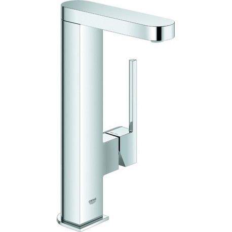 Mitigeur lavabo Plus 23873 L-Size sortie Push-open Ablaufgrt. chromé