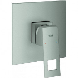 Mitigeur de douche monocommande Grohe EUROCUBE FMS f Rapido SmartBos (35600) acier