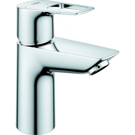 Mitigeur lavabo BauLoop 23883_1 S-Size MST froid PushOpen vidage à tirette chromé