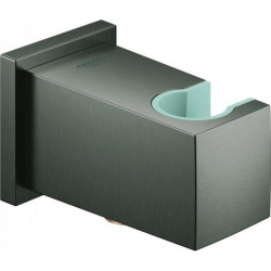Coude de raccordement mural EUPH Cube DN 15 graphite dur