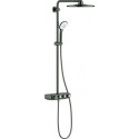 Système de douche Grohe EUPH SmCon 310 m Thermostat pour montage mural-mon graphite dur