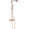 Système de douche Grohe EUPH SmCon 310 m Thermostat pour montage mural-Mont wa sun