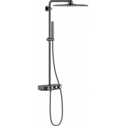 Système de douche Grohe EUPH SmCon 310 m Thermostat pour montage mural-mon graphite dur