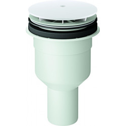 Ensemble d'évacuation blanc alpin pour receveur de douche sortie verticale GROHE