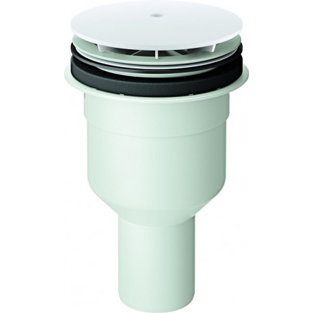 Ensemble d'évacuation blanc alpin pour receveur de douche sortie verticale GROHE
