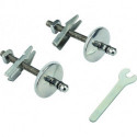 Kit de montage GROHE 49120 pour abattant et couvercle de toilette Essence