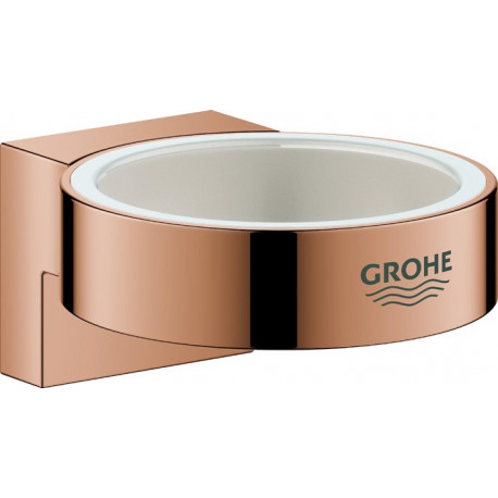 Support Porte-savon SELECTION or rose vif
