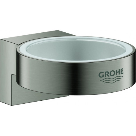 Support Porte-savon SELECTION graphite dur brossé