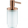 Distributeur de savon SELECTION or rose vif