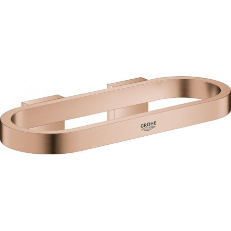 Anneau porte-serviettes SELECTION 200mm or rose vif brossé