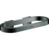 Anneau porte-serviettes SELECTION 200mm graphite dur