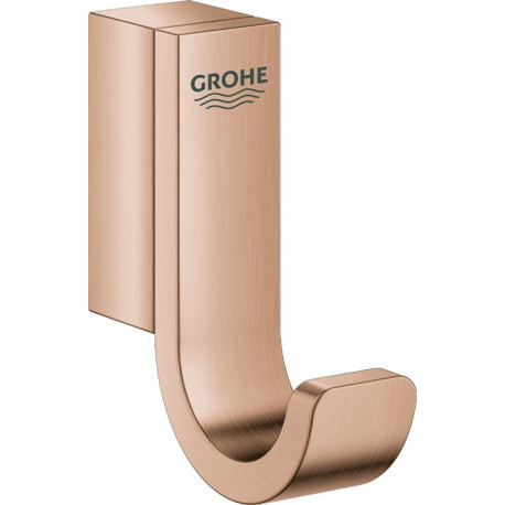Crochets de peignoir GROHE SELECTION einfach or rose vif brossé