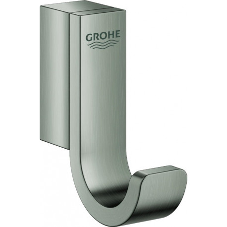 Crochets de peignoir GROHE SELECTION einfach graphite dur brossé