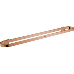 Porte-serviettes de bain GROHE SELECTION 600mm or rose vif