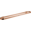 Porte-serviettes de bain GROHE SELECTION 600mm or rose vif