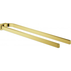 Porte-serviettes GROHE SELECTION 400 pas rigide 2 bras or brillant