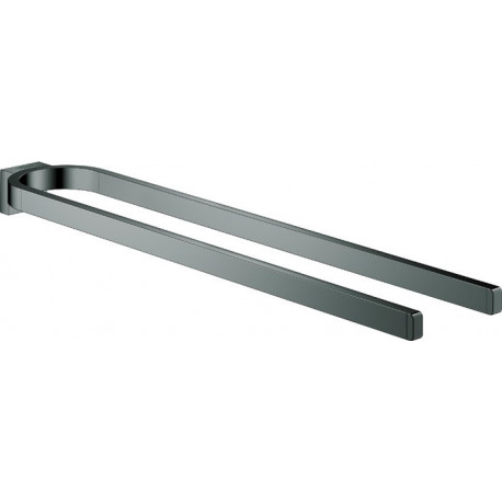 Porte-serviettes GROHE SELECTION 400 n rigide 2 bras graphite dur