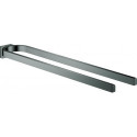 Porte-serviettes GROHE SELECTION 400 n rigide 2 bras graphite dur