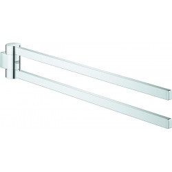 Porte-serviettes GROHE SELECTION 400mm. rigide 2 bras chromé