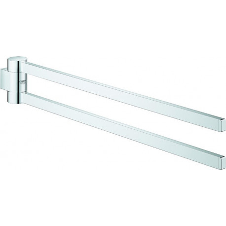 Porte-serviettes GROHE SELECTION 400mm. rigide 2 bras chromé