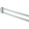 Porte-serviettes GROHE SELECTION 400mm. rigide 2 bras acier