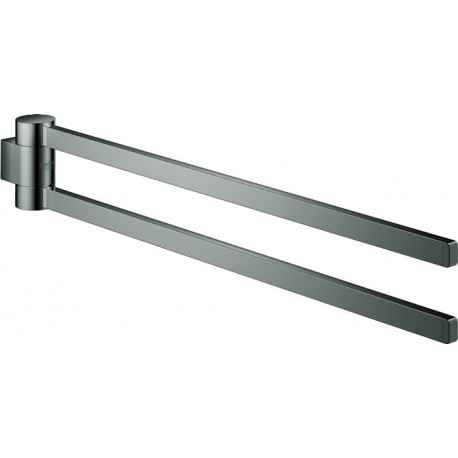 Porte-serviettes GROHE SELECTION 400mm. rigide 2 bras graphite dur