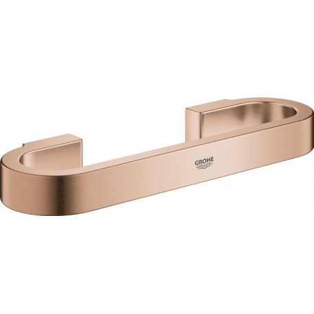 Poignée de salle de bain SELECTION 300mm or rose vif brossé