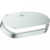 Porte papier toilette Grohe SELECTION avec couvercle acier