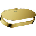 Porte papier toilette Grohe SELECTION avec couvercle or brillant