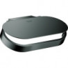 Porte papier toilette Grohe SELECTION avec couvercle graphite dur