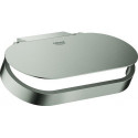 Porte papier toilette Grohe SELECTION avec couvercle graphite dur brossé
