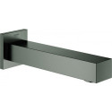 Bec de bain GROHE EUROCUBE 170mm graphite dur brossé