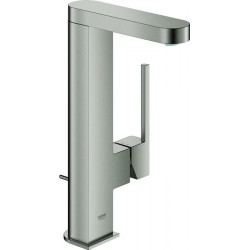 Mitigeur lavabo Plus 23851 L-Size bec orientable sortie graphite dur brossé