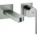Mitigeur lavabo 2 trous PLUS FMS f 23200 saillie 147mm graphite dur