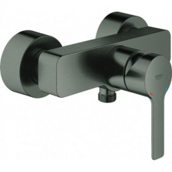 Mitigeur de douche monocommande Grohe LINEARE DN 15 graphite dur brossé