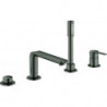 Set mitigeur de baignoire Grohe 4L LINEAR EH avec frein à main. Sena ha graphite brossé