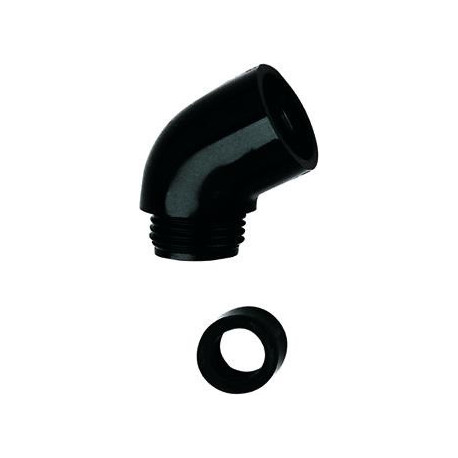 Adaptateur RELEXA 1/2p x 1/2p noir Grohe