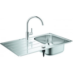 Set évier à encastrer K500 avec Robinet de cuisine inox
