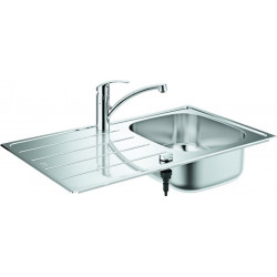 Set évier à encastrer K500 avec Robinet de cuisine inox