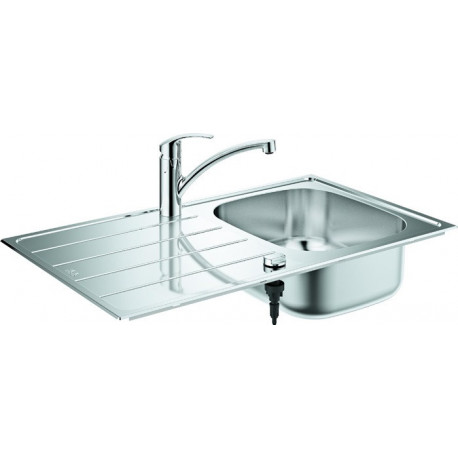 Set évier à encastrer K500 avec Robinet de cuisine inox