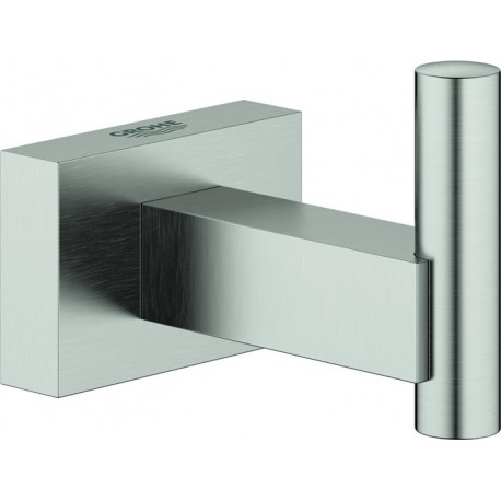 Crochets de peignoir GROHE ESSENTIALS CUBE acier