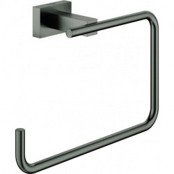 Anneau porte-serviettes ESSENTIALS CUBE graphite dur brossé
