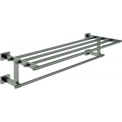 Porte-serviettes multi-serviettes ESSENTIALS CUBE 558 mm graphite dur brossé GROHE