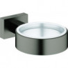Support Porte-savon ESSENTIALS CUBE f B SeifSpend od Seifensch. graphite dur