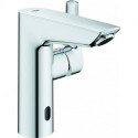 Mitigeur lavabo EUROSMART MSize Hybrid Infrarouge/manuel chromé