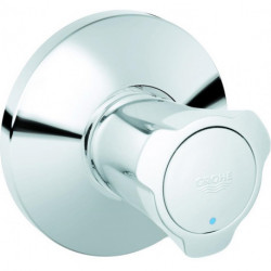 Façade Robinet D'Arrêt soupape UP COSTA marquage bleu, EBT 20-80 mm chromé GROHE
