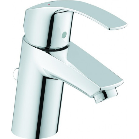 Mitigeur de lavabo EUROSMART DN 15, taille S, garniture de vidage chromé GROHE