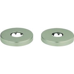 Rosace Grohe 11741 nickel brossé